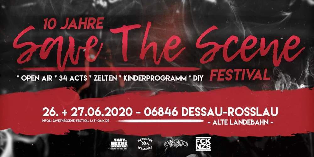 Tickets Save the Scene,  in Dessau-Rosslau